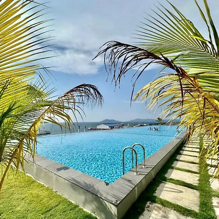 Jesselton Quay Sea & Pool View For 6 Pax Apartment Kota Kinabalu Exterior photo