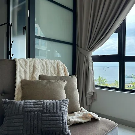 Jesselton Quay Sea & Pool View For 6 Pax Apartment Kota Kinabalu Exterior photo